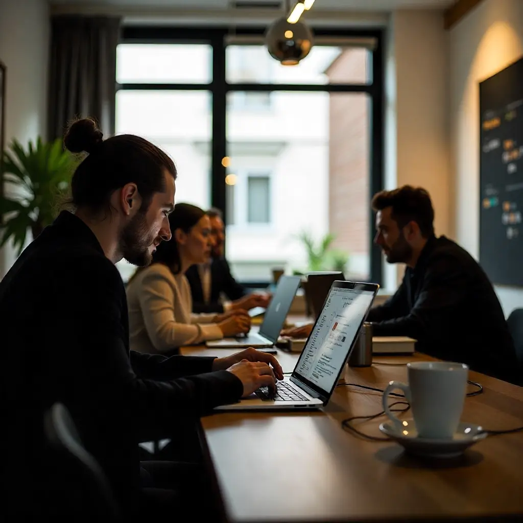 Equipo de desarrollo web profesional